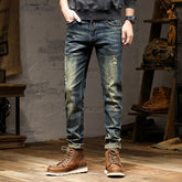 High-end Jeans Men's Stretch Nostalgic Retro - kinko