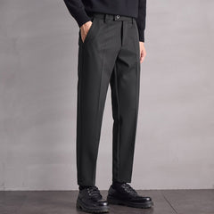 Fall Winter Men Straight Casual Pants