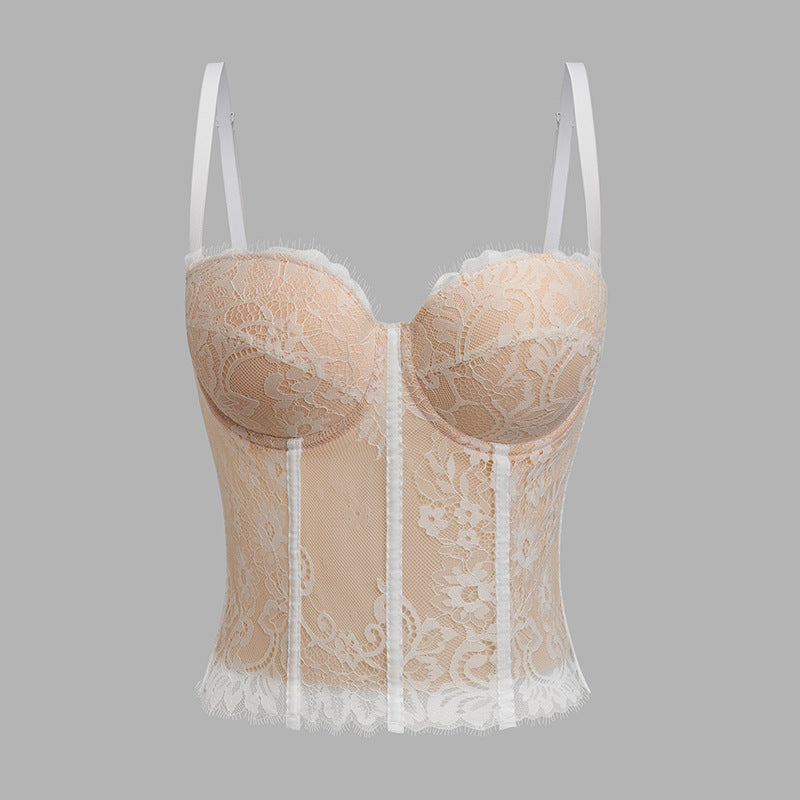 Women's Fashion Fishbone Corset Lace Small Sling - kinko