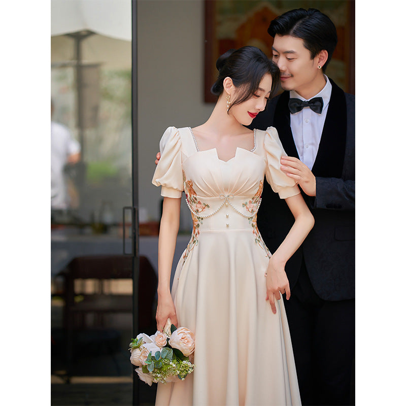 New High-end Banquet Little Evening Dress Women - kinko