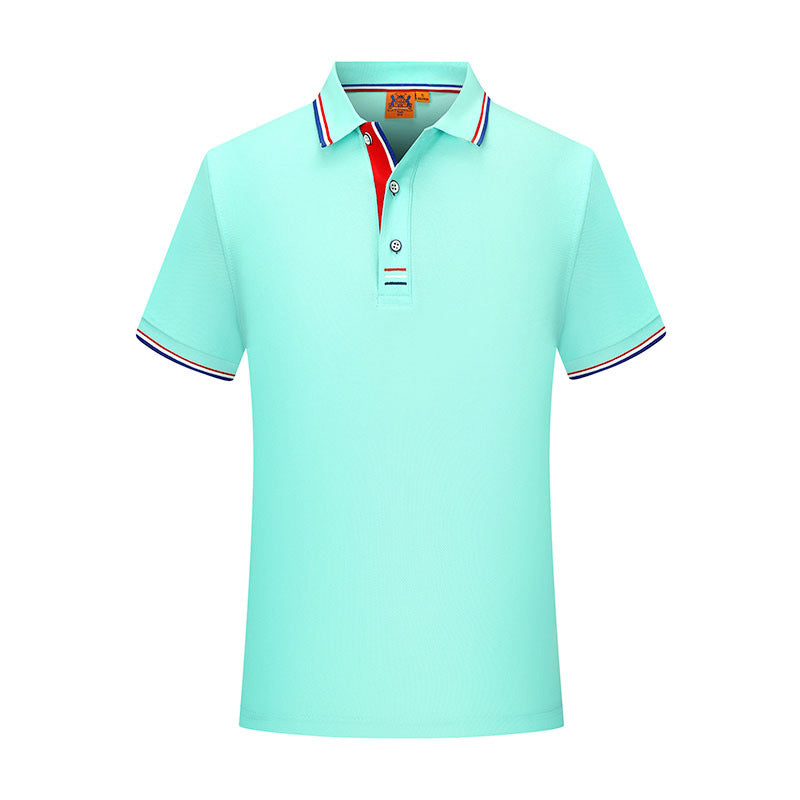 Workwear Uniform Men's Lapel Polo Shirt - kinko