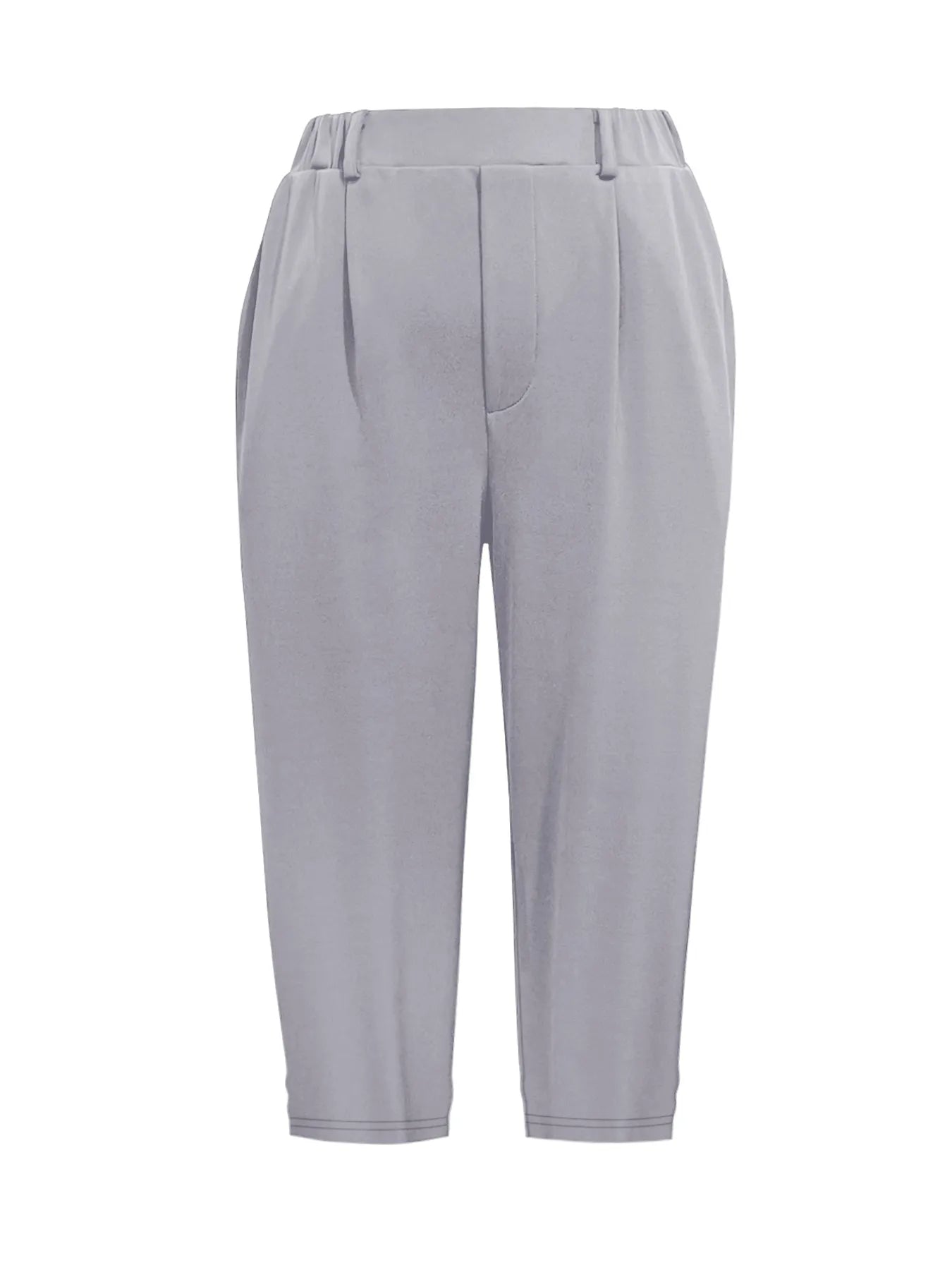 Pleated Detail Pants with Pockets - kinko