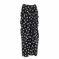 Polka Dot One Piece Swimsuit Women Vacation Beach Two Piece Sets