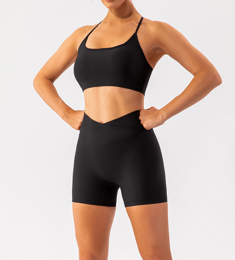 Yoga Suit Thread Quick Drying Sportswear Training Running Fitness Clothes Suit Women - kinko Global Holdings inc
