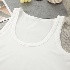 Loose Casual Suspender Top Maxi Dress Home Wear Two Piece Set Knit Breathable Comfortable Nightdress