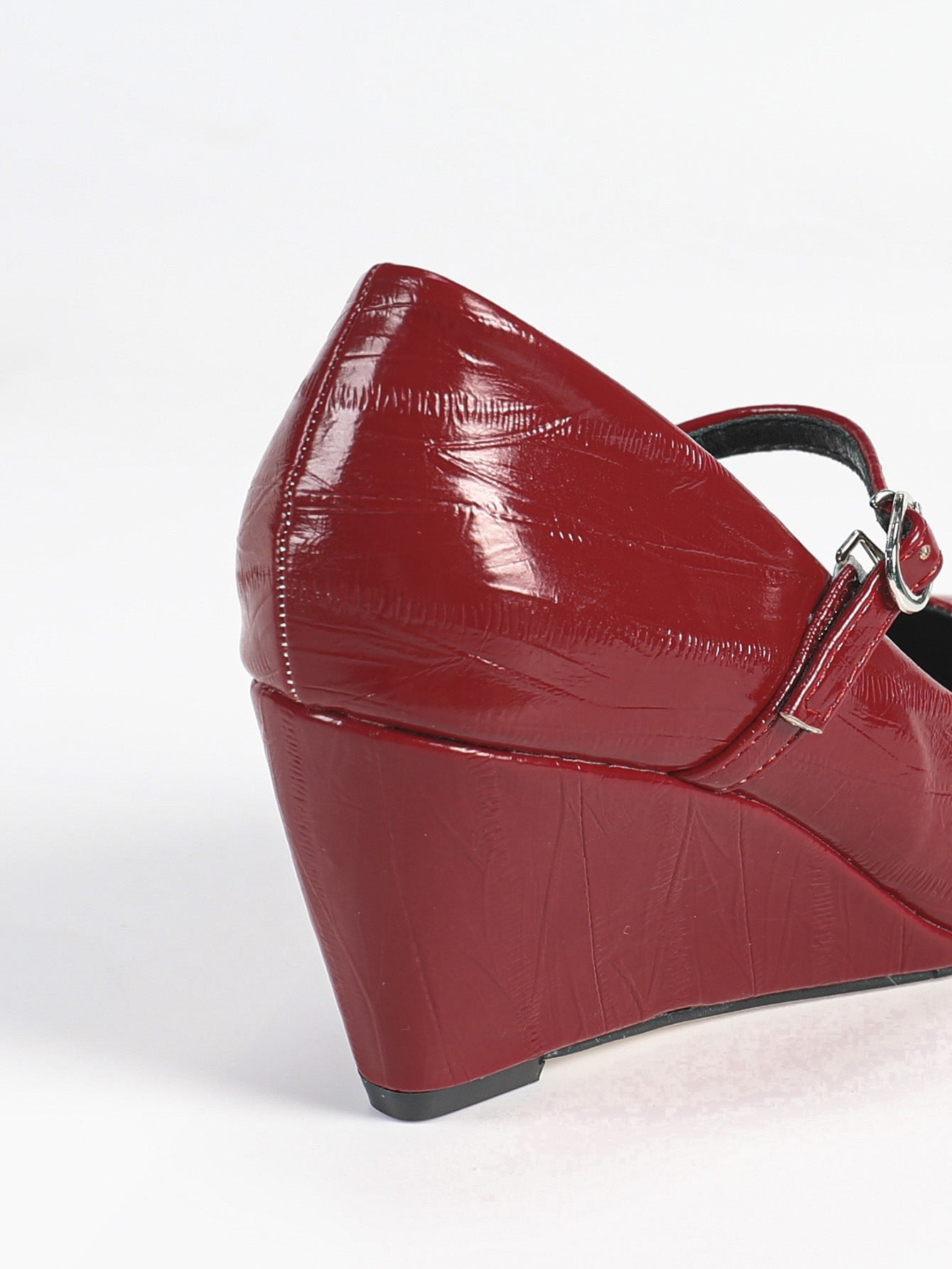 Pointed Wedge Height Increased by Platform Shoes Comfortable Platform High Heel Wedge Heels Party Dance Black - kinko Global Holdings inc