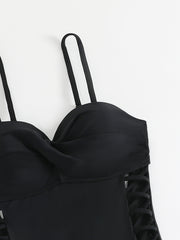 Women Sexy Hard Bag Swimsuit Bikini One Piece Swimsuit - kinko Global Holdings inc