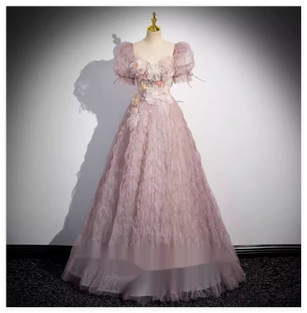 New Bride Engagement Banquet Evening Dress Women's High-end Feel - kinko