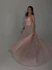 Sequined Backless Evening Dress - kinko