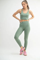 MONO B Venice Cloud Light Contour High-Waisted Leggings - kinko