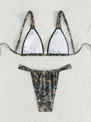 Sexy T Back Bikini Swimsuit Women Beach Spring Swimsuit Bikini