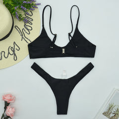 Bikini Sexy Swimsuit Triangle Women Seperated Swimwear