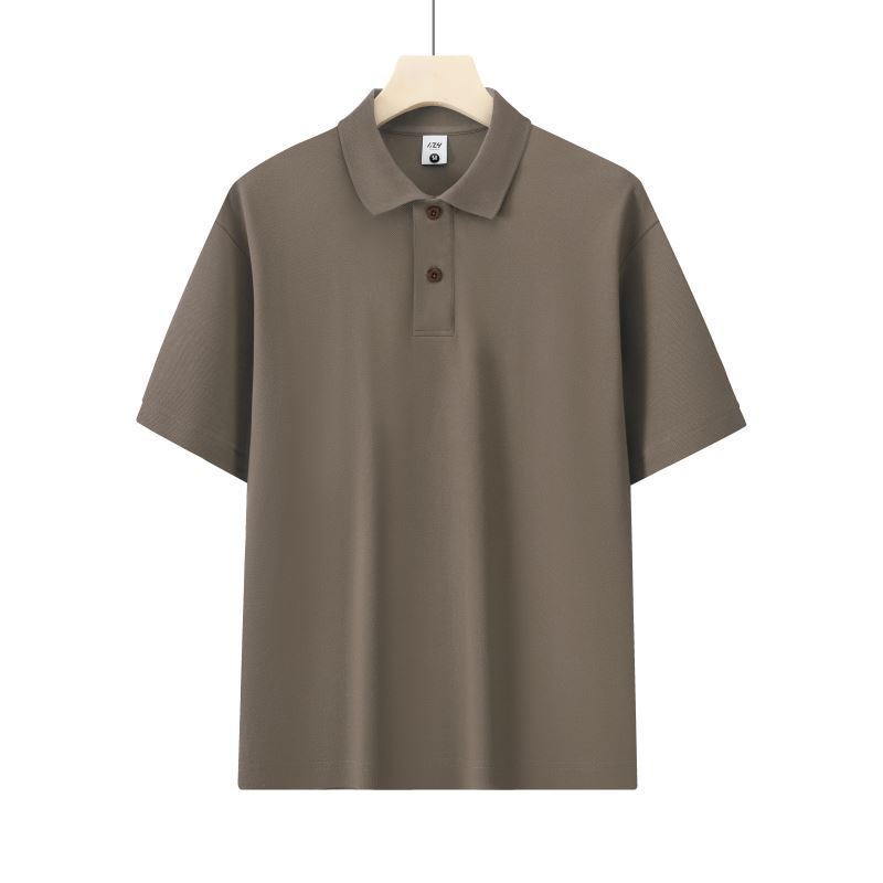 Honeycomb Mesh Beaded Cotton Casual Short Sleeve - kinko