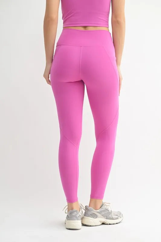MONO B Venice Cloud Light Sculpt High-Waisted Leggings - kinko