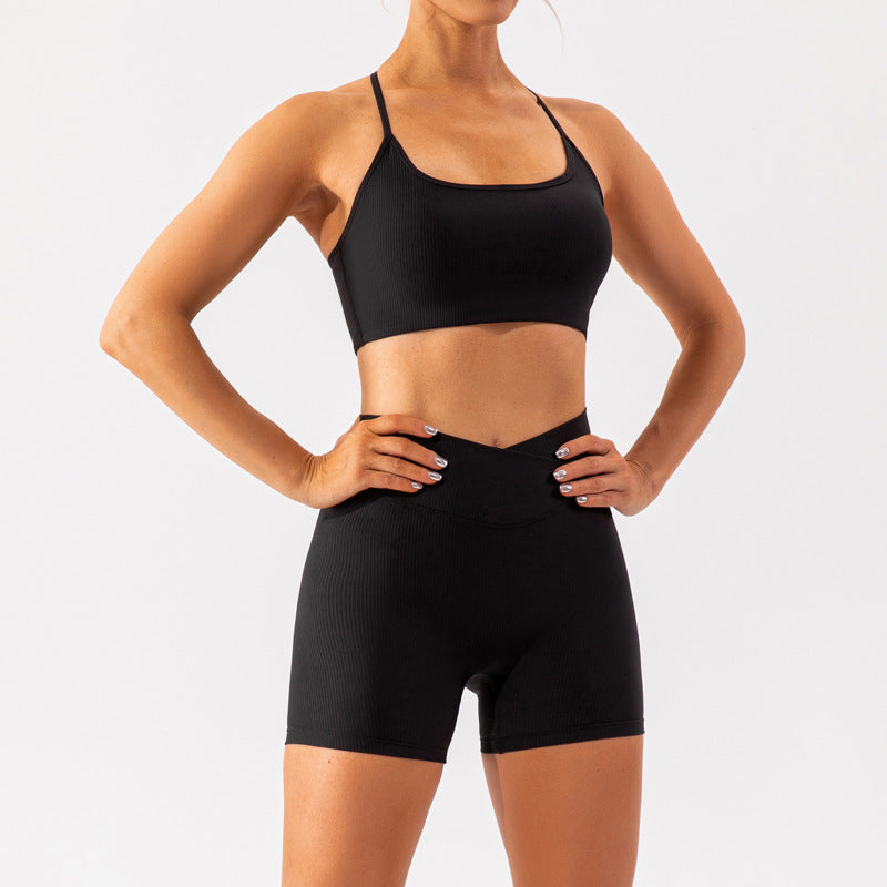 Yoga Suit Thread Quick Drying Sportswear Training Running Fitness Clothes Suit Women - kinko Global Holdings inc