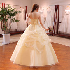 New Bustier Korean Princess Thin Wedding Dress - kinko