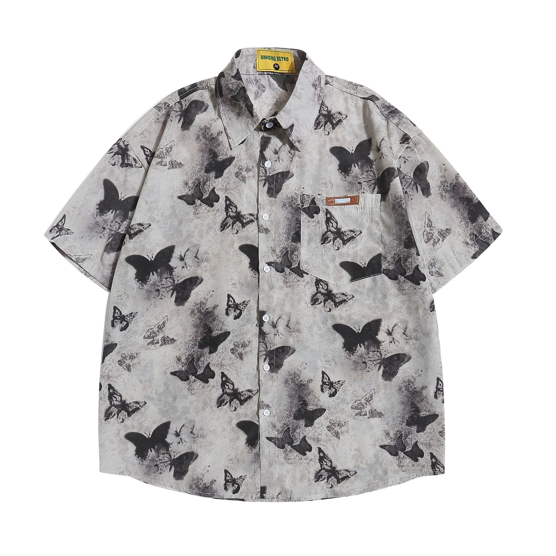 Loose Design Niche Half Sleeve Top - kinko