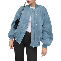 Loose Casual Pilot Long Sleeve Baseball Uniform - kinko