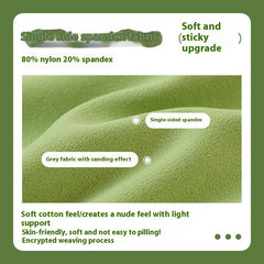 Line Contrast Color Yoga Pants Outdoor Mountaineering 7A Antibacterial Hip Lifting - kinko