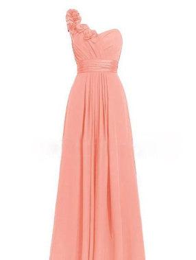Women's Multi Colored Slanted Neck Sleeveless Strapless Long Dress - kinko