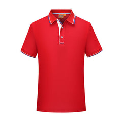 Workwear Uniform Men's Lapel Polo Shirt - kinko
