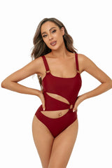 Women Sling Halter Bikini Swimsuit One Piece Sexy Triangle One Piece Swimsuit