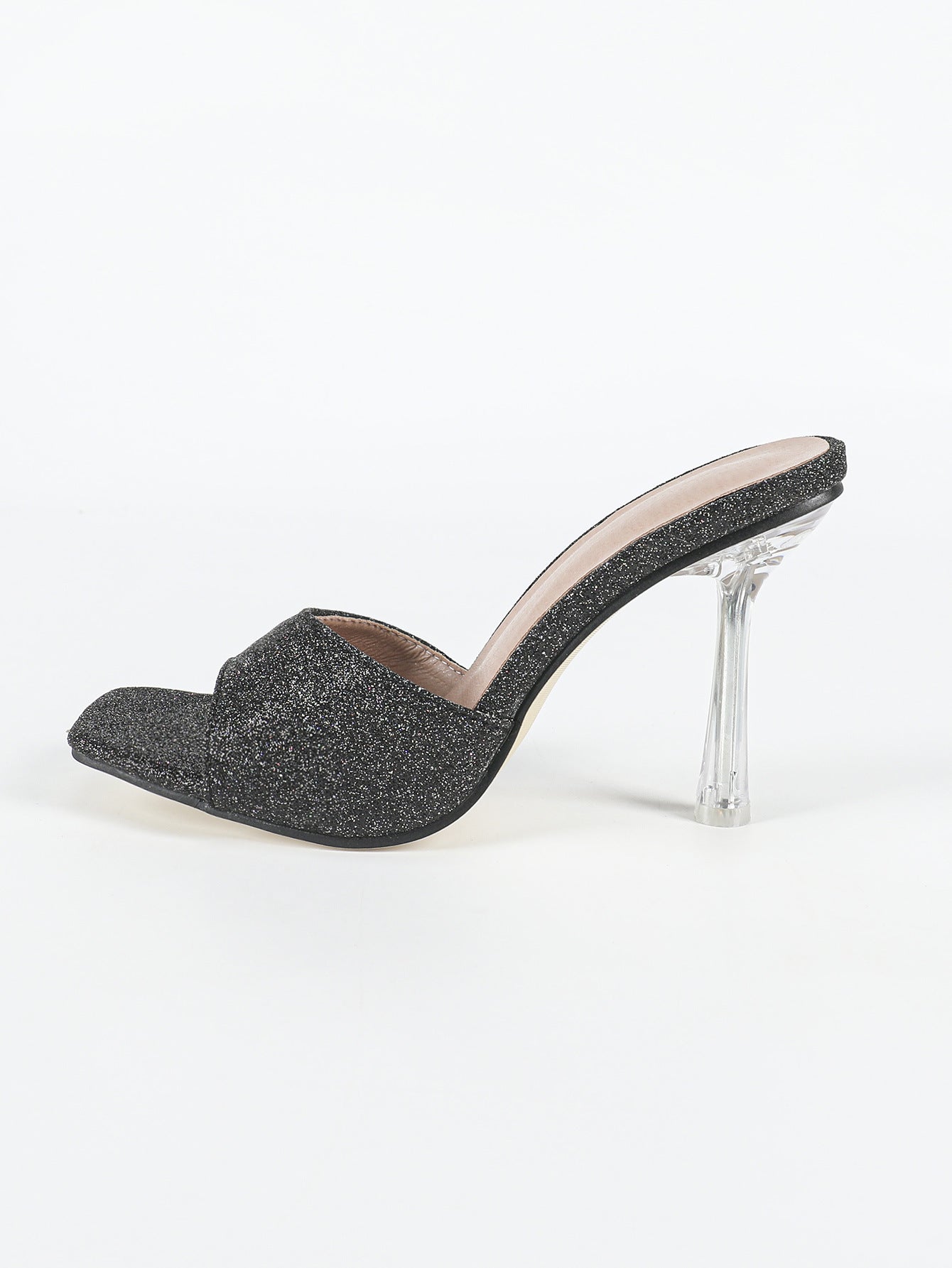 Summer High Heel Sandals Women Microfiber Material Slimming Women Shoes - kinko Global Holdings inc