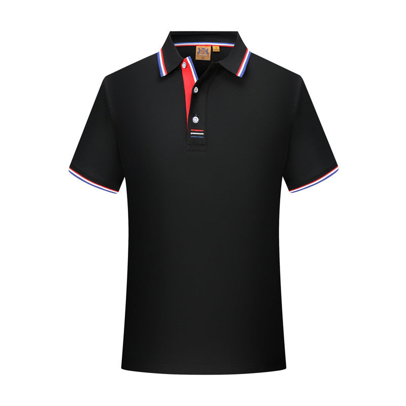 Workwear Uniform Men's Lapel Polo Shirt - kinko