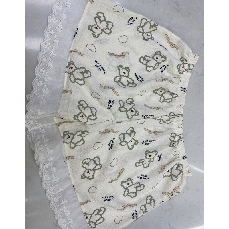 Spring And Summer New Cute Girl Home Shorts - kinko