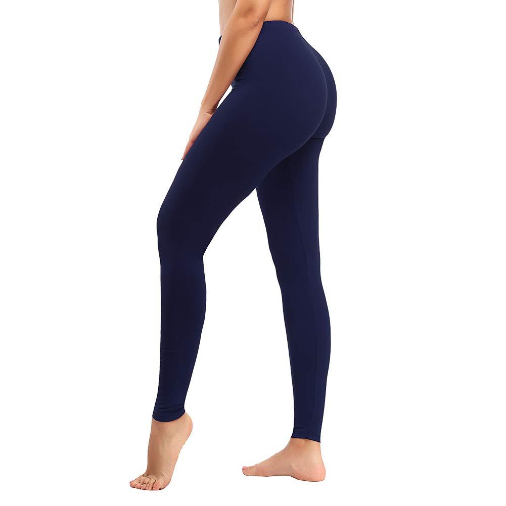 Leggings - Cropped Low-waisted Solid Color - kinko
