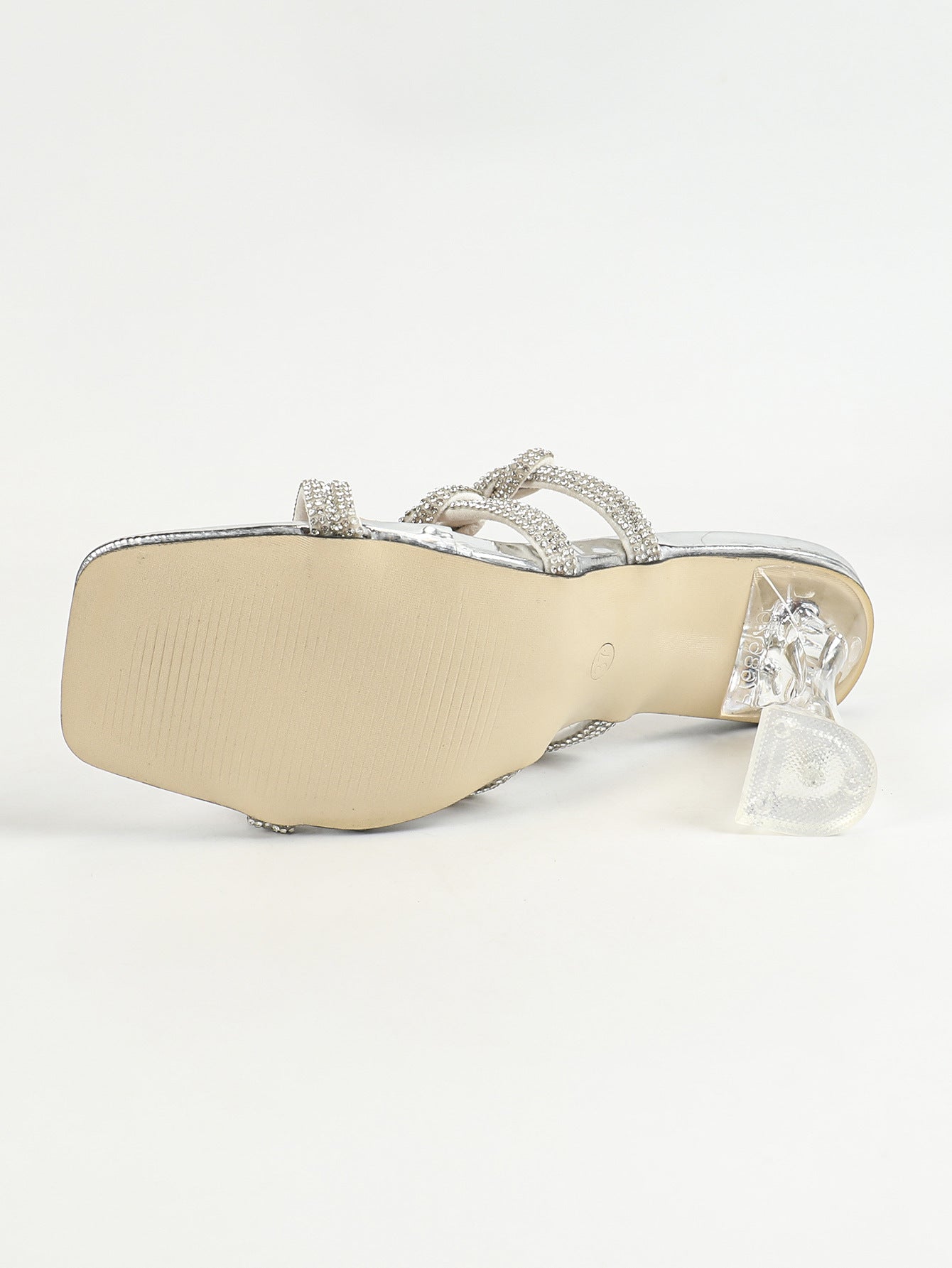 High Heel Platform Shoes Bar Model Catwalk Women Transparent Crystal High Heel Sandals Party Sandals Women - kinko Global Holdings inc