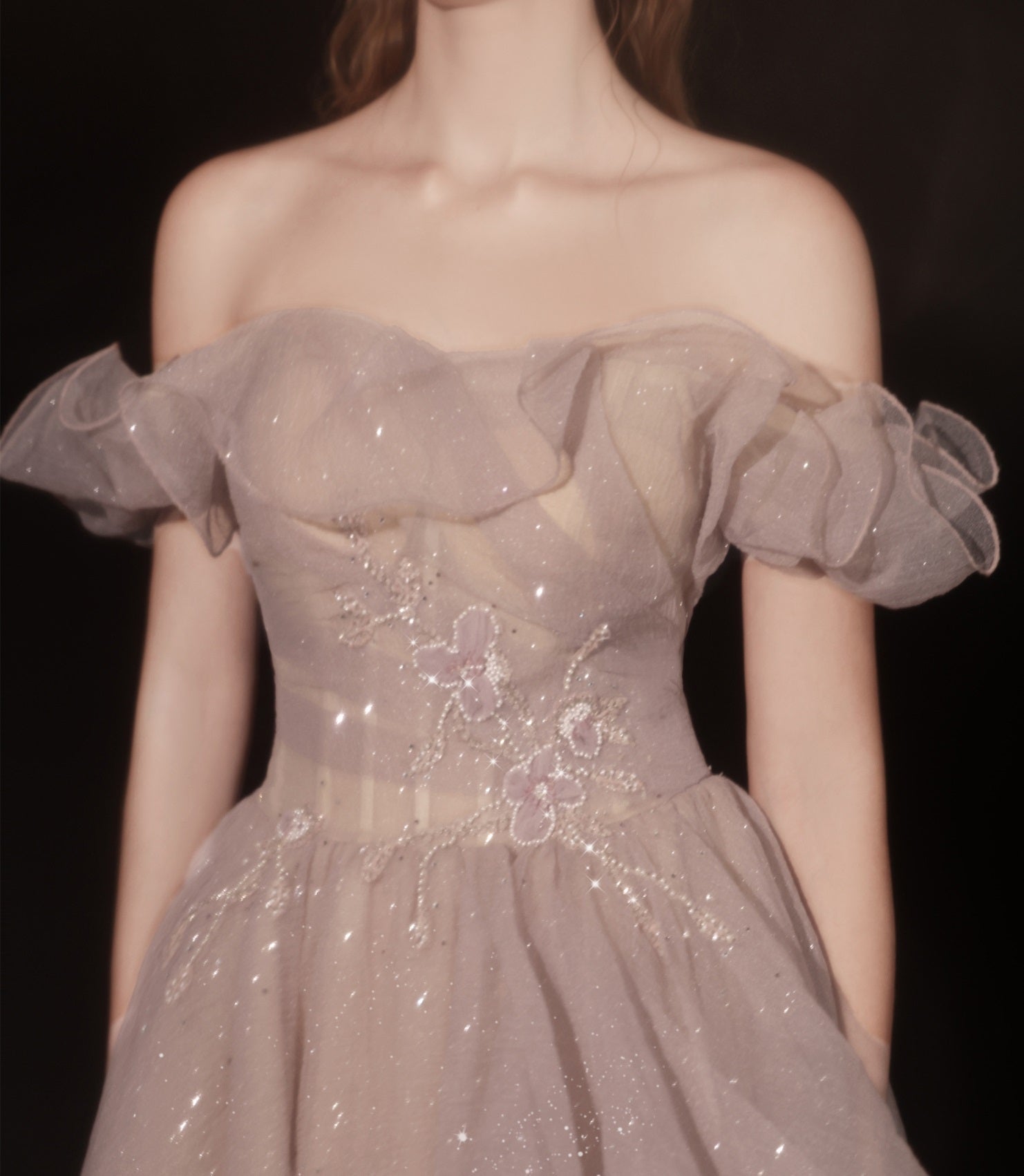 Annual Meeting Host Birthday Dress Bride Wedding Dinner Dress - kinko