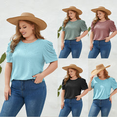Women's Loose T-shirt Plus Size - kinko