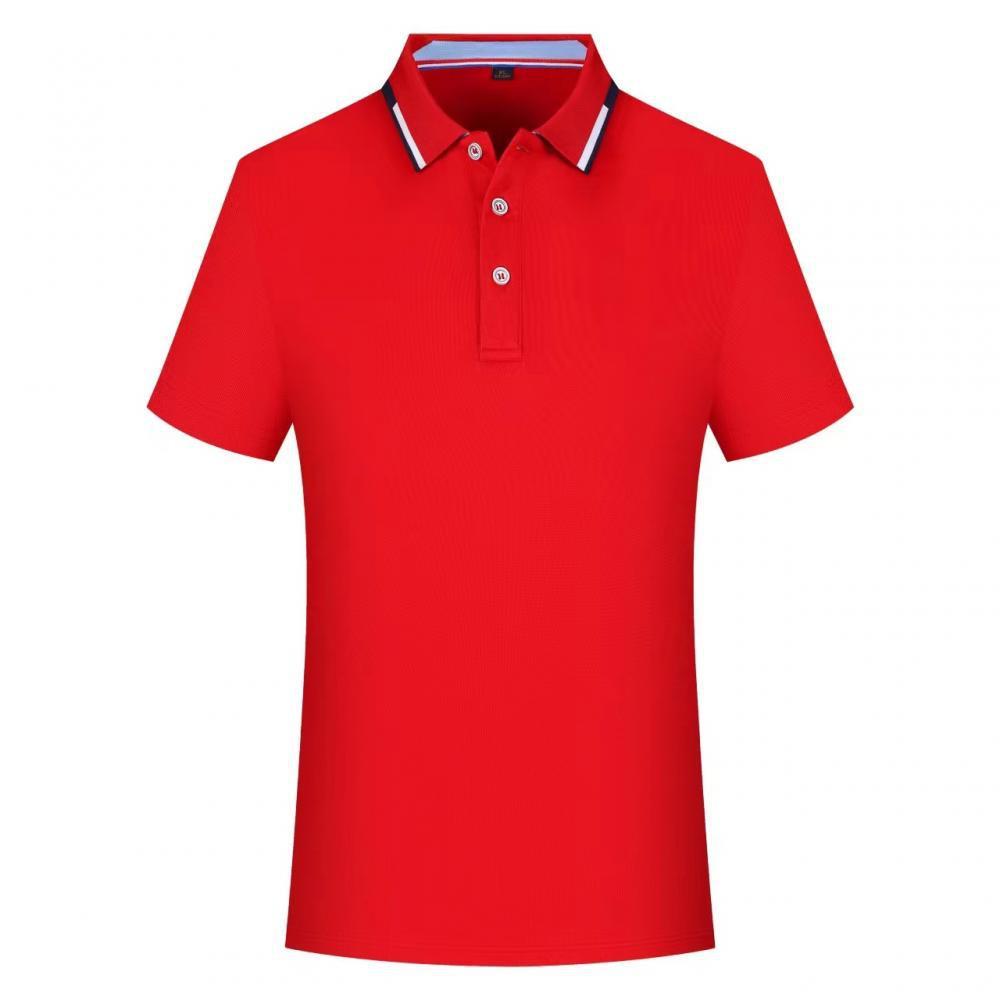 Color Block Short-sleeved Polo Shirt - kinko
