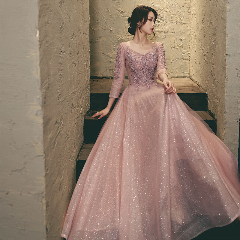 Summer Banquet Temperament Elegant Evening Dress - kinko