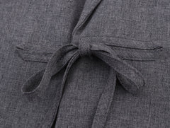Small New Spring And Autumn Linen Minimalist Blazer - kinko
