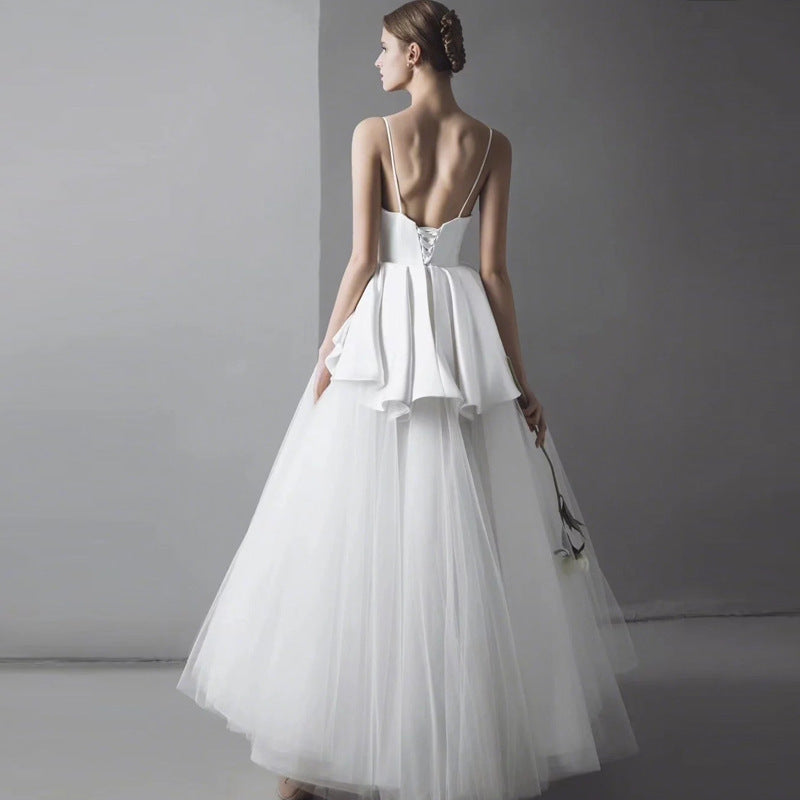 Fashion Bride Wedding Plus Size Wedding Dress - kinko
