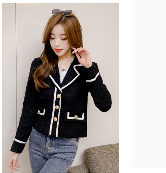 Women Short Blazer With Light And Mature Style - kinko