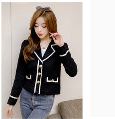 Women Short Blazer With Light And Mature Style - kinko