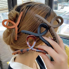Barrettes Fashion Women Acrylic Hair Claws Clips Hair Accessories Hairpins Ladies Hairgrip Headwear Girls Ornaments Crab Bands