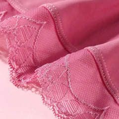 Women's Panties Low-Waist Ice Silk Underwear Ladies Lace Briefs Girls Cotton Bottom Crotch Comfortable Triangle Underpants