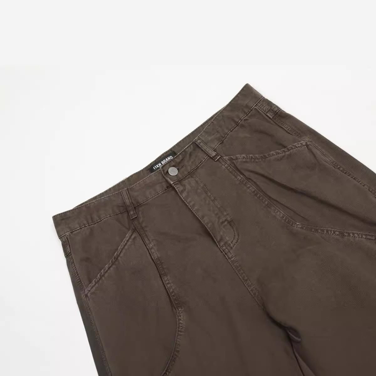 Jeans Men's Loose Straight Wide Leg Trousers Overalls - kinko