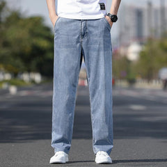 Fashion Personality Tencel Ultra-thin Jeans Men - kinko