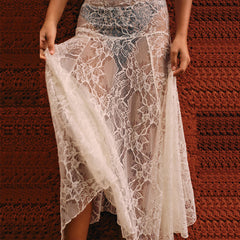 Fashion Lace Pure Color All-matching - kinko