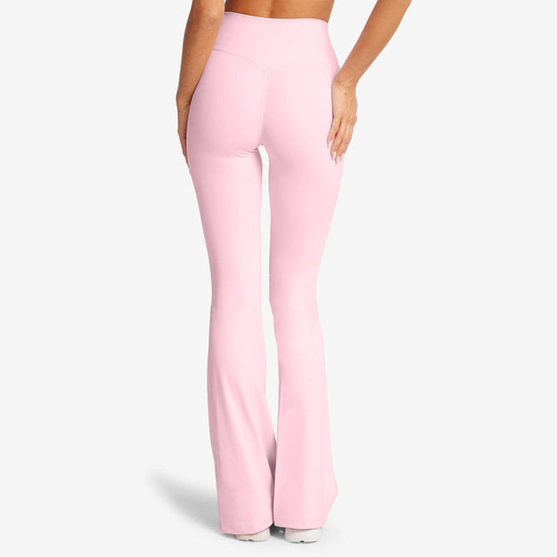 Waist Shaping Yoga Bootleg Pants - kinko