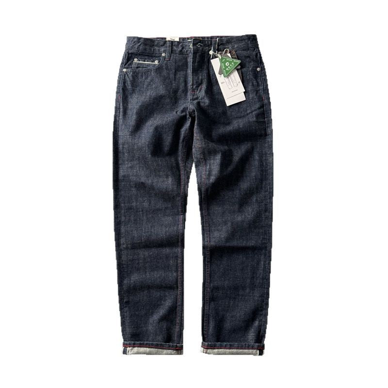 Fashion American Retro Straight Long Pants Men - kinko