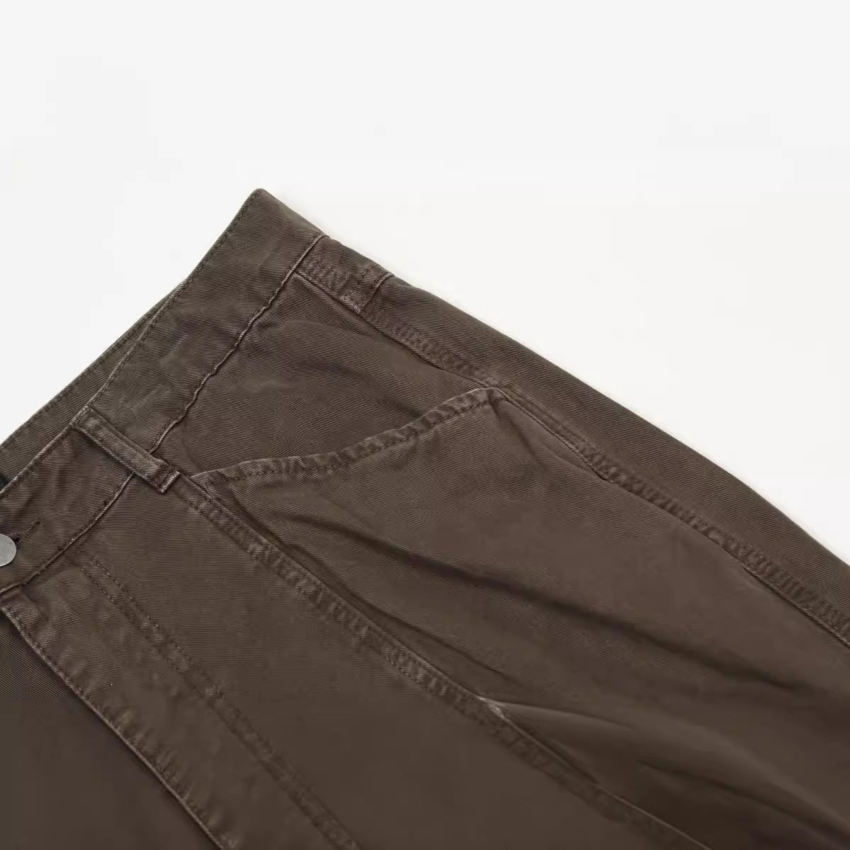 Jeans Men's Loose Straight Wide Leg Trousers Overalls - kinko