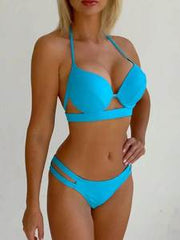 Russian Sports Swimsuit with Chest Pad Women Sexy Beachwear