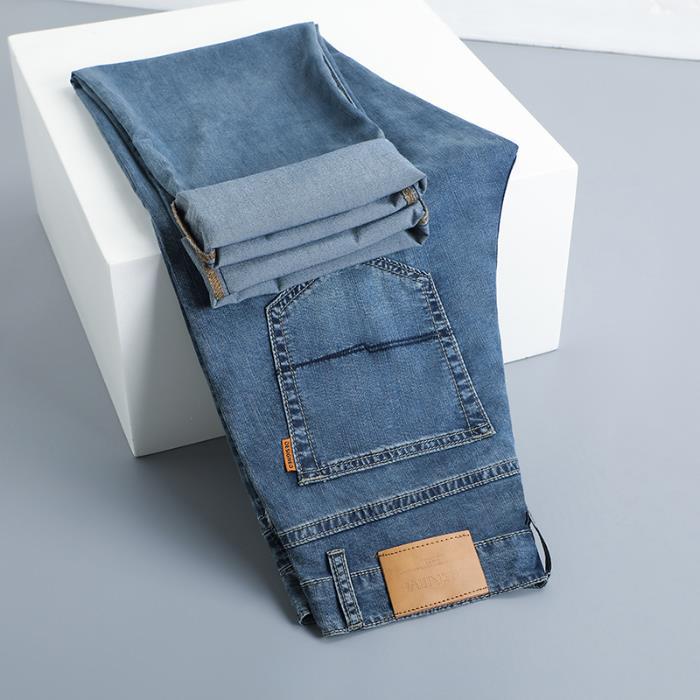 Fashion Personality Tencel Ultra-thin Jeans Men - kinko