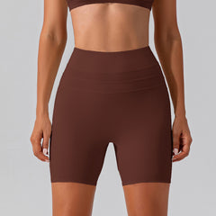 Elastic Nude Feel Yoga Pants Hip Lift Belly Shaping Slim Fit Fitness Pants Outer Wear Running Training Workout Pants Women